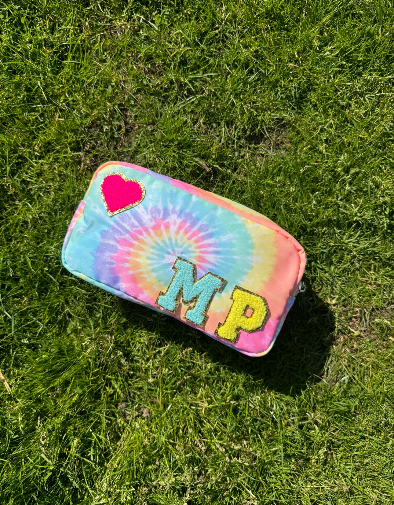 MAKE YOUR OWN TIE DIE MAKEUP BAG